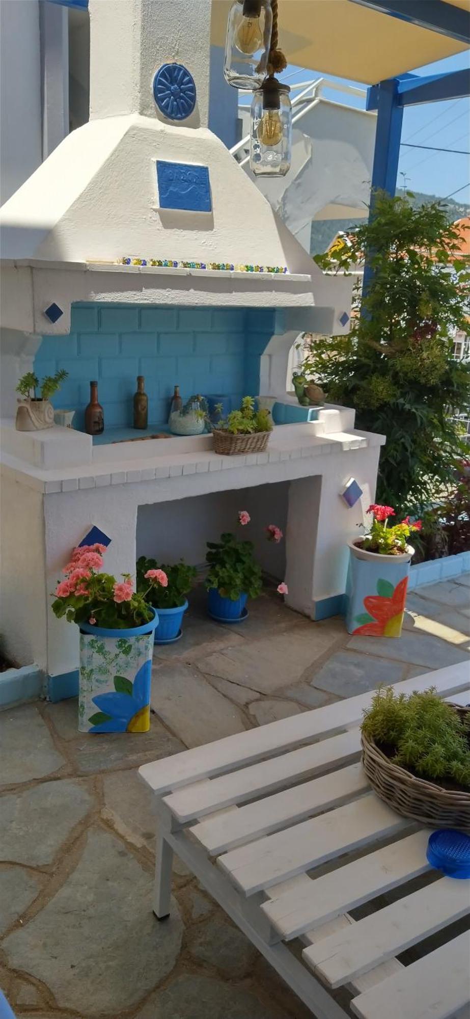 Celeste Deluxe Apartments Skala Potamia  Bagian luar foto