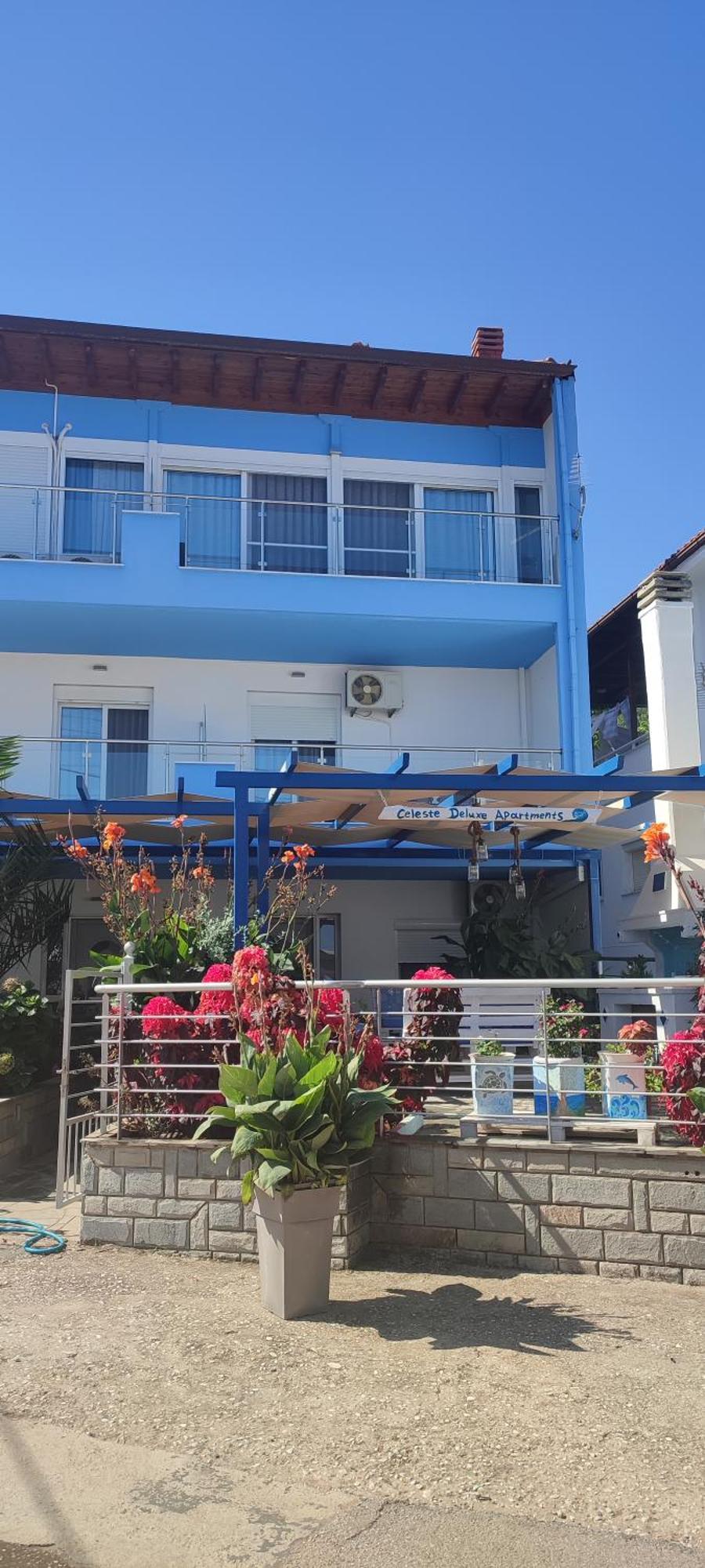 Celeste Deluxe Apartments Skala Potamia  Bagian luar foto