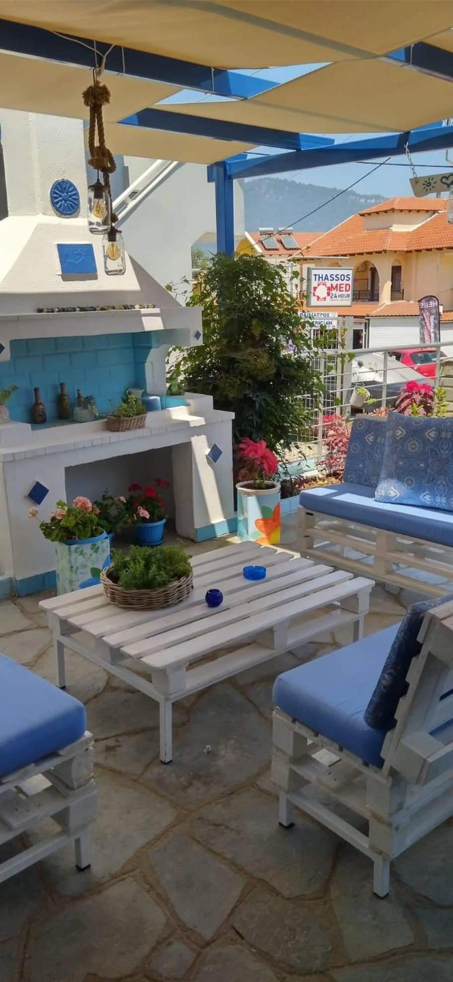 Celeste Deluxe Apartments Skala Potamia  Bagian luar foto