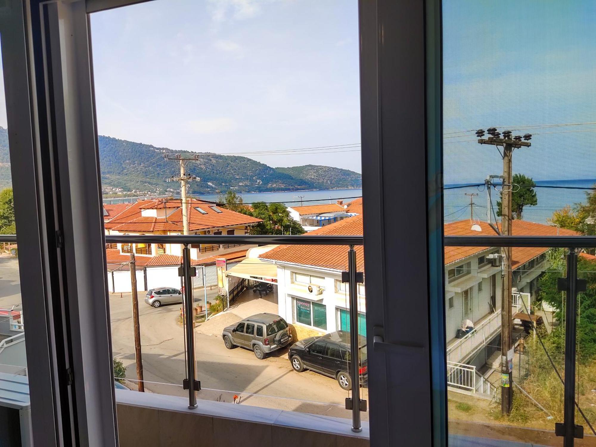 Celeste Deluxe Apartments Skala Potamia  Bagian luar foto