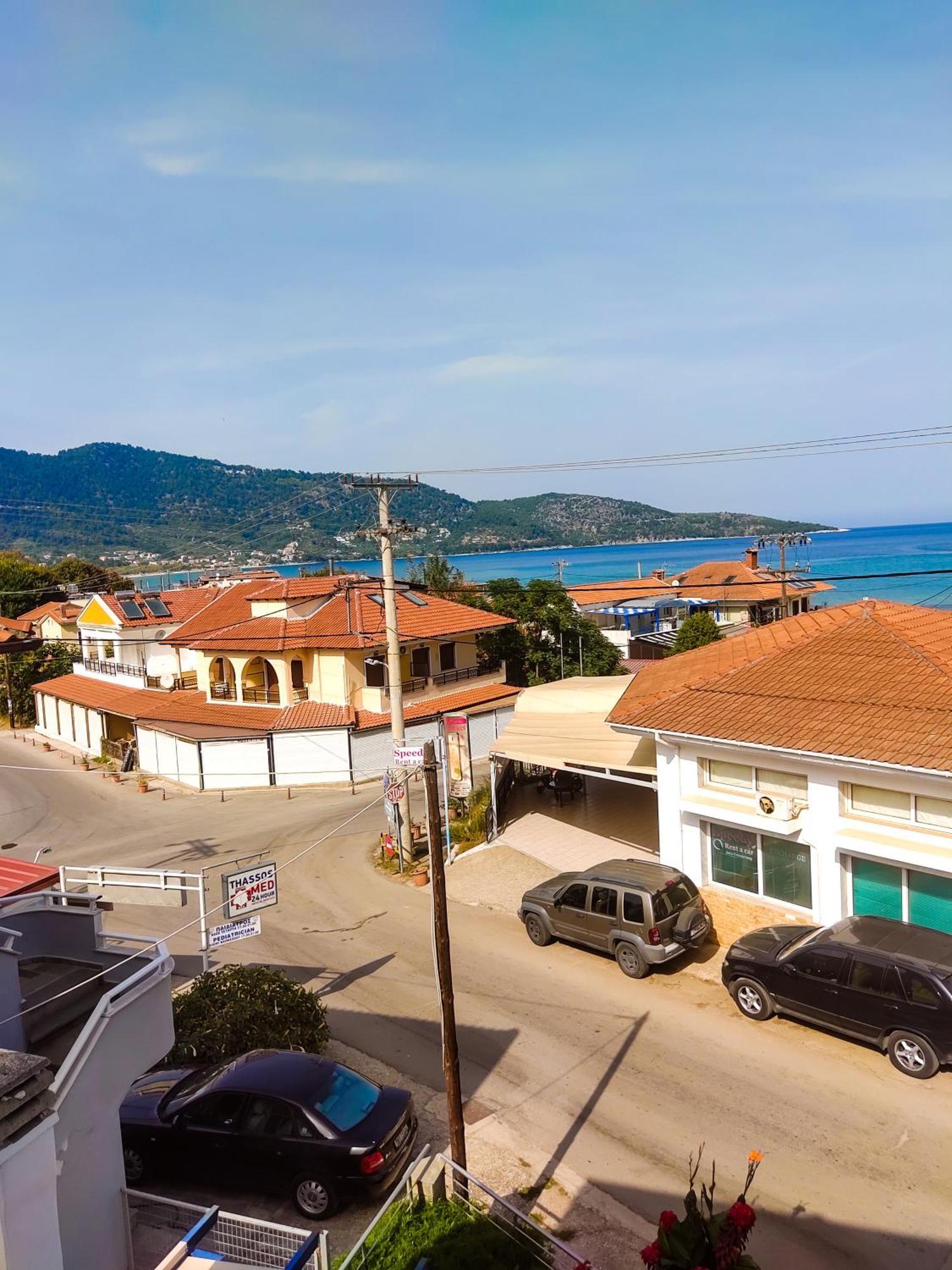 Celeste Deluxe Apartments Skala Potamia  Bagian luar foto