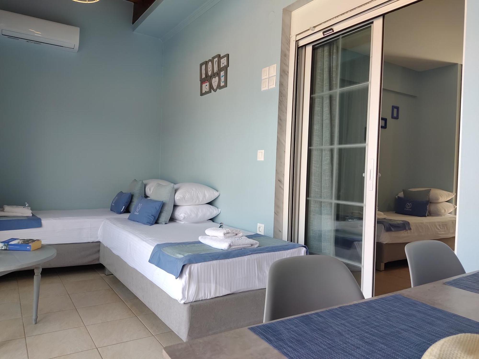 Celeste Deluxe Apartments Skala Potamia  Bagian luar foto