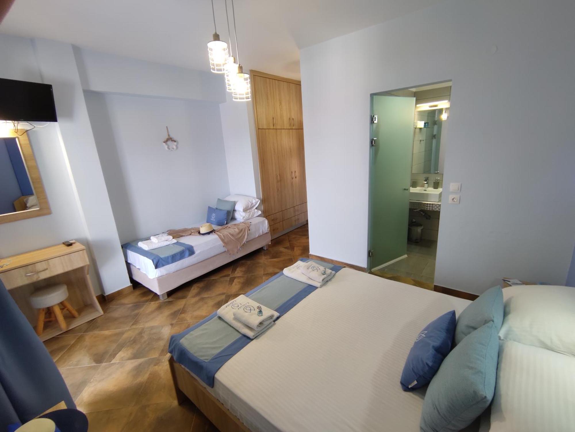 Celeste Deluxe Apartments Skala Potamia  Bagian luar foto