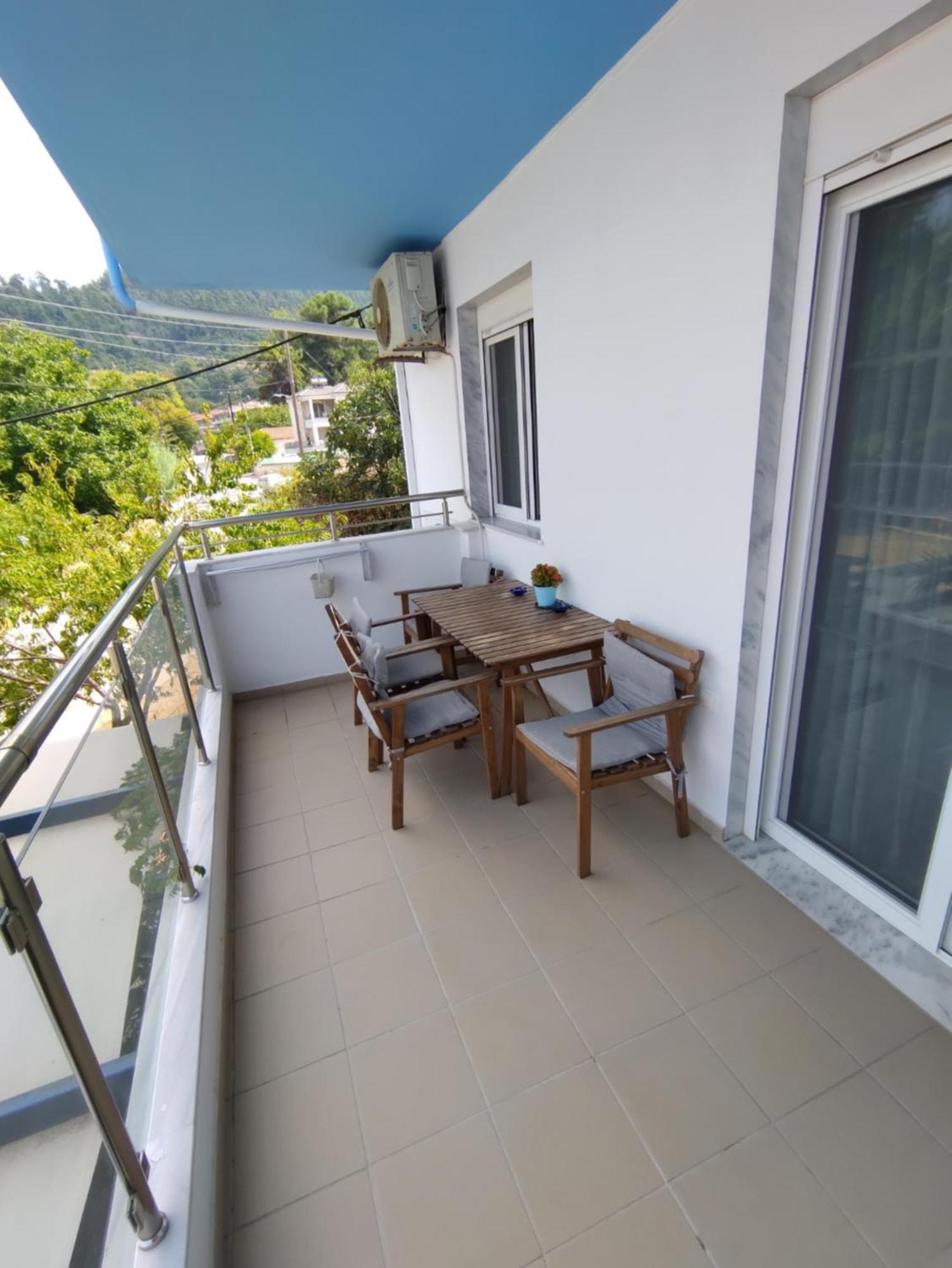 Celeste Deluxe Apartments Skala Potamia  Bagian luar foto