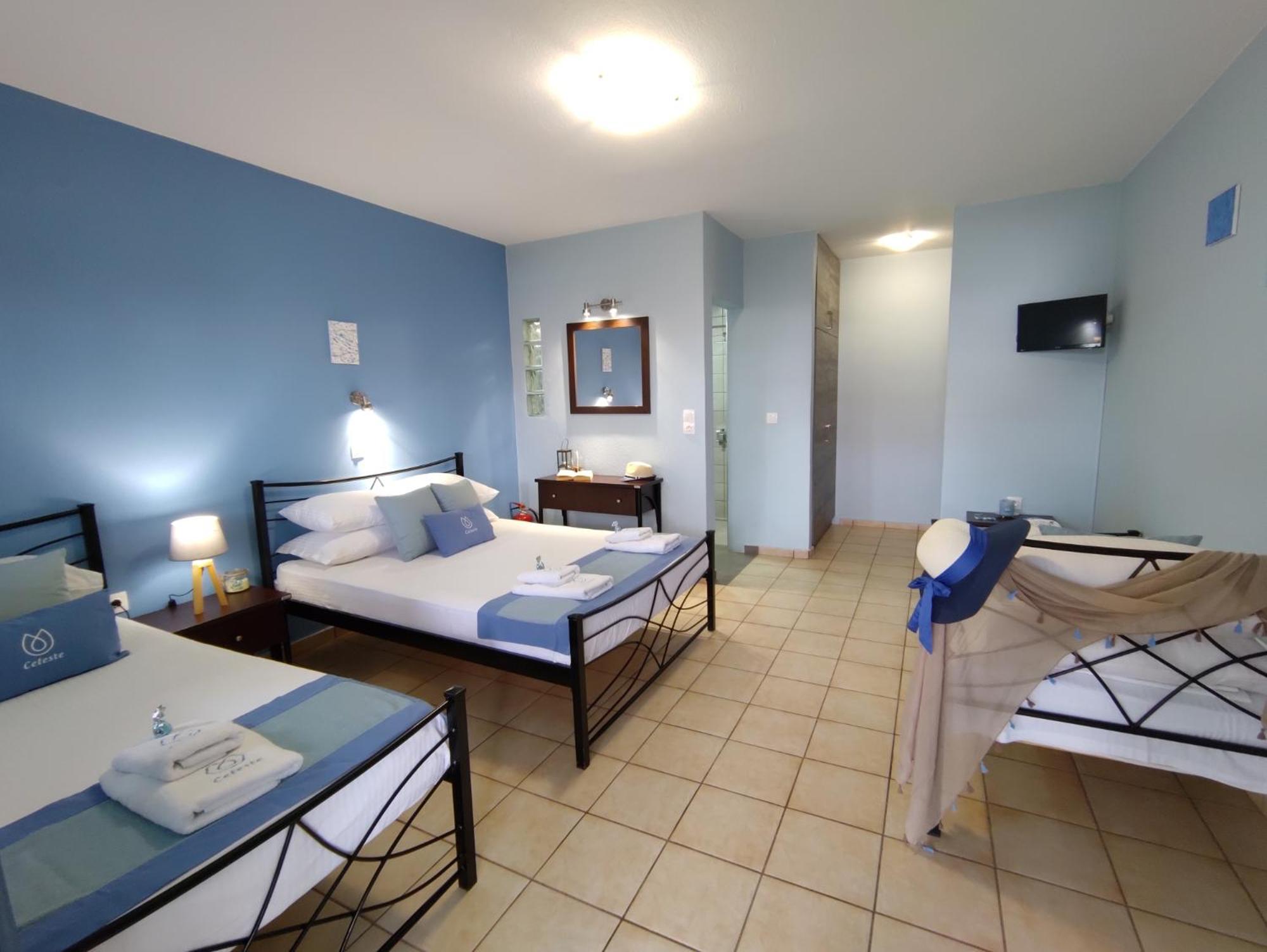 Celeste Deluxe Apartments Skala Potamia  Bagian luar foto
