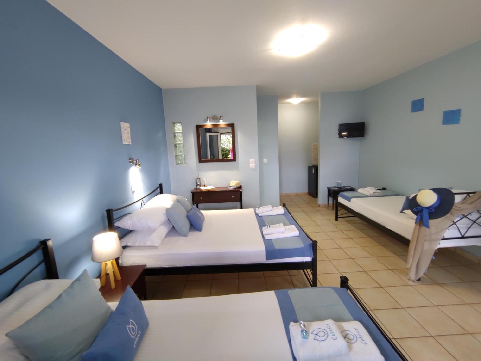 Celeste Deluxe Apartments Skala Potamia  Bagian luar foto