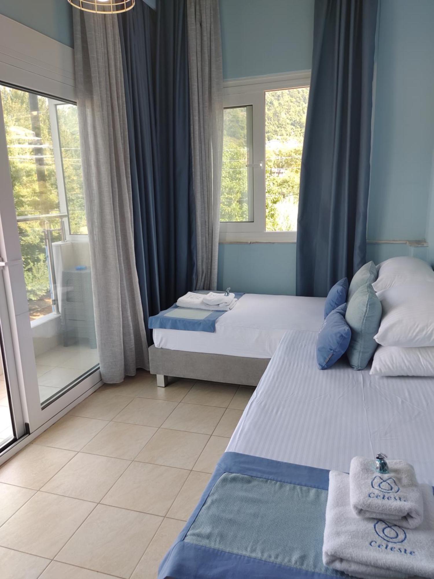 Celeste Deluxe Apartments Skala Potamia  Ruang foto
