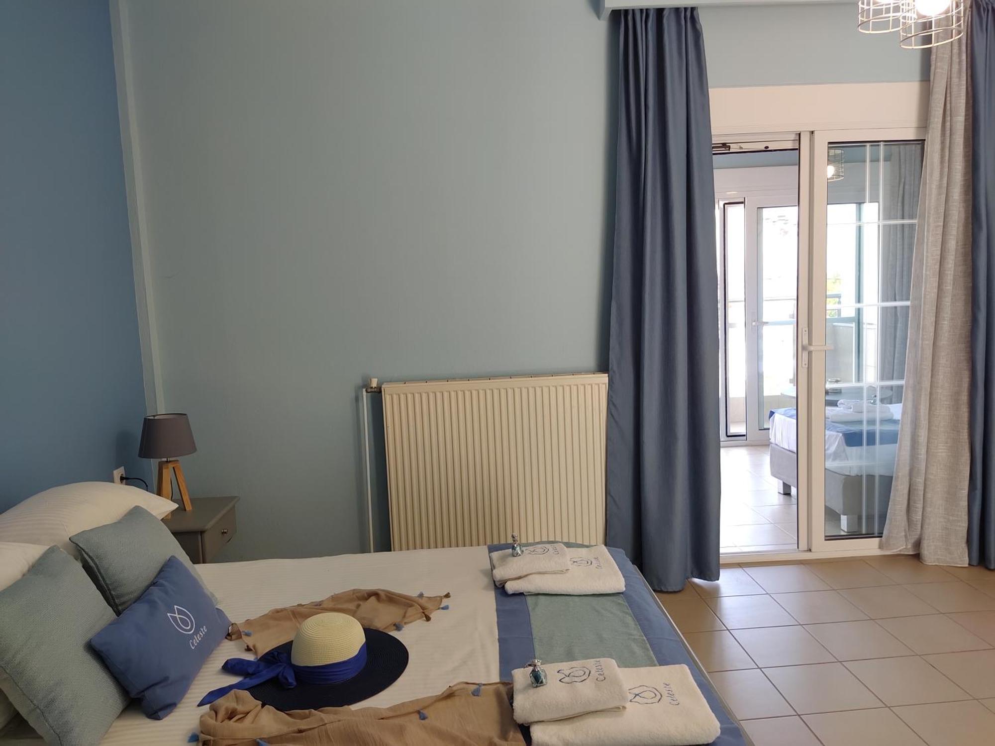 Celeste Deluxe Apartments Skala Potamia  Ruang foto