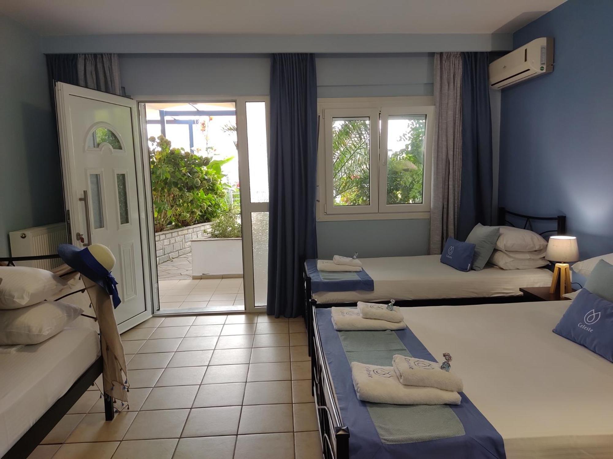 Celeste Deluxe Apartments Skala Potamia  Ruang foto