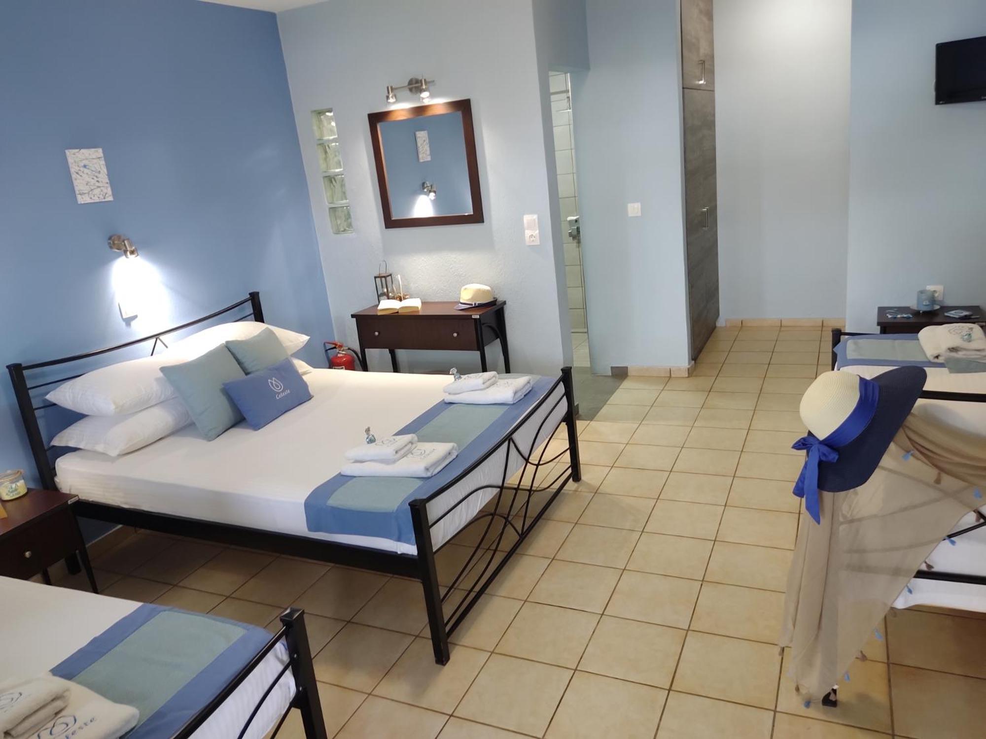 Celeste Deluxe Apartments Skala Potamia  Ruang foto